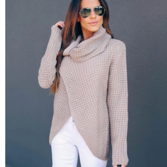 AURORA Knit Wrap Cardigan - Picture 5 of 8